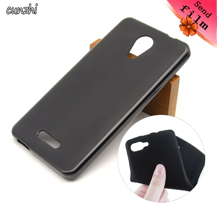 

(Gift Screen Protector Film ) For Wiko Tommy2 Cover 5.0inch Soft TPU Silicon Back Case For Wiko Tommy 2