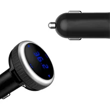 Marsnaska автомобиля MP3 аудио плеер Bluetooth fm-передатчик с Дистанционное управление Беспроводной FM модулятор Автомобильный комплект ЖК-дисплей Экран W/TF слот
