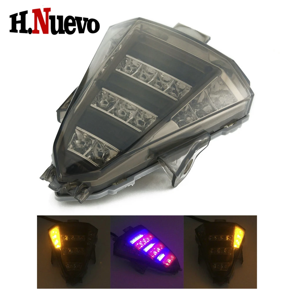 

For Yamaha R15 Motorcycle LED Flasher Taillight Rear Tail Turn Signals Brake Stop Running Lights Indicator Blinker Signal Light