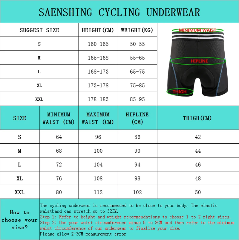 SAENSHING, велосипедное нижнее белье, шорты, для улицы, дышащие, для езды на велосипеде, гелевые, с силиконовой подкладкой, для велосипеда, шорты, бермуды, ciclismo