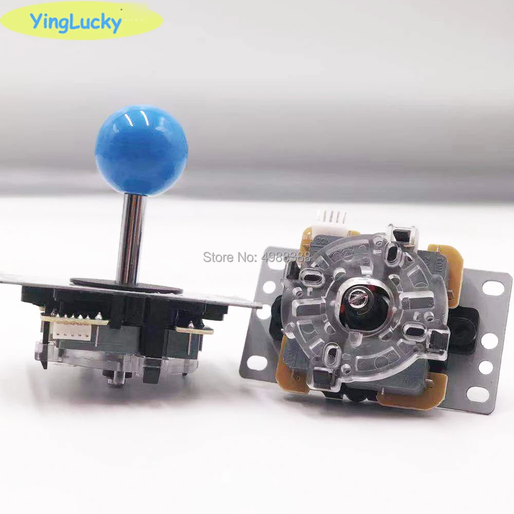 

yinglucky 5pin arcade joysticks arcade diy kit fitting sanwa joystick game jamma joystick red ball blue ball