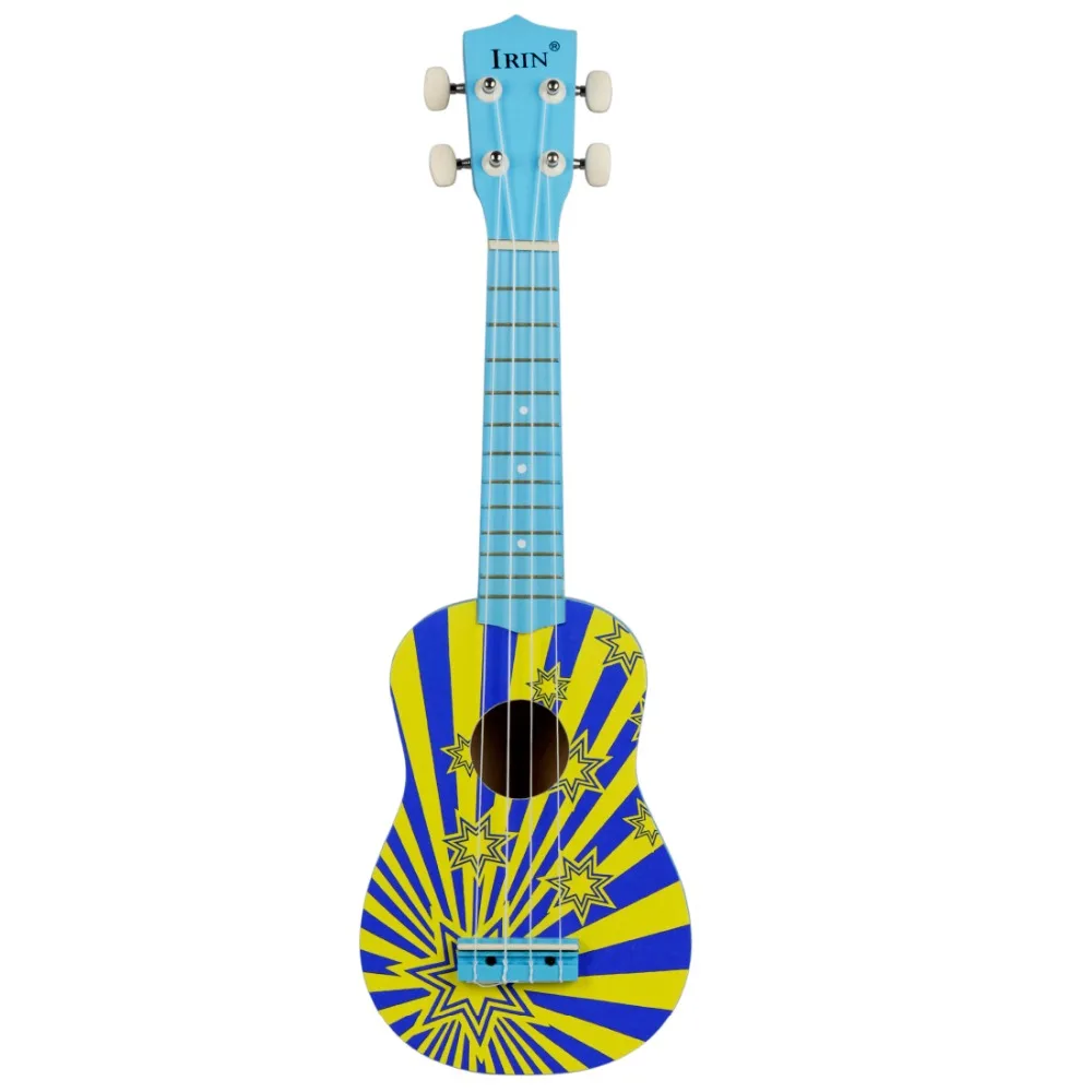 21 дюймов Национальный флаг Ukelele 4 Strings липа гриф Акустическая гитара; музыкальные инструменты R Малый гитары ra