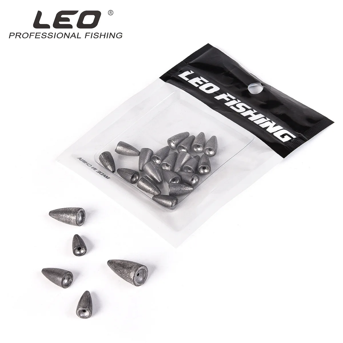 

1 Pack LEO Fishing Lures 27912 Bullet Lead Sea Fishing Lead Sinker Plumb Bob Throwing Fishing Tackle Drop Pesca