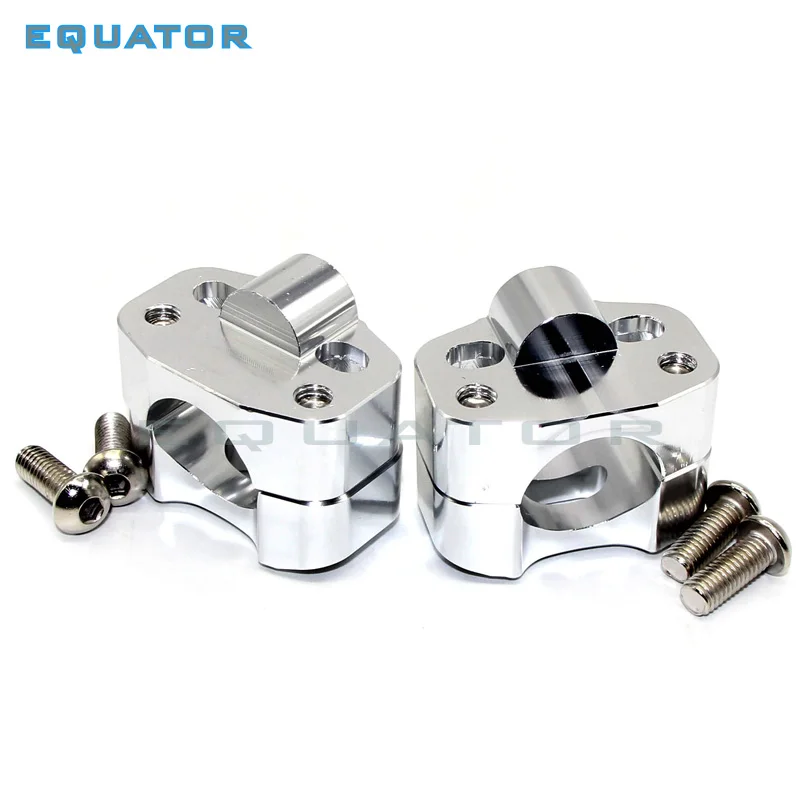 

Motocycle pit bike parts 1 1/8" 28MM Universal CNC Billet Handlebar Mount Clamp Risers Kit Handle Bar Risers Dirt Bike