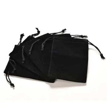 

2Pieces Velvet Drawstring Bags Jewelry Packing Velvet Bag & Pouches 12cmx9cm