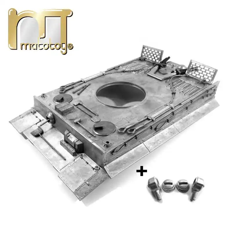 MATO Metallluken Für Heng Long 1:16 KV-1 Tank - 4 Stück Upgrade Zubehör