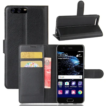 

2018 New phone cases for Huawei P10,100pcs/lot,bookstyle leather wallet cover for Huawei P10 case,free shipping,hot sale