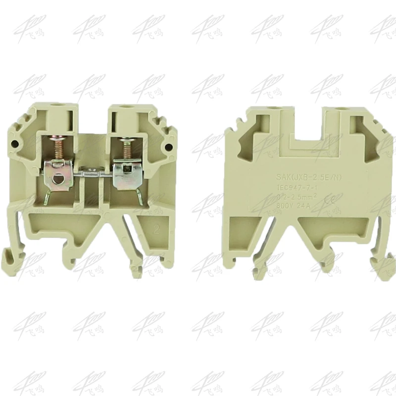 10 шт. JXB-2.5/35 SAK-2.5EN экономный Тип DIN клеммный блок разъем/кабельный разъем/разъем провода