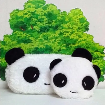 

Kawaii panda pencil bag with a makeup bag , cute animal pencil bag and coin purse for school pencil bag / case