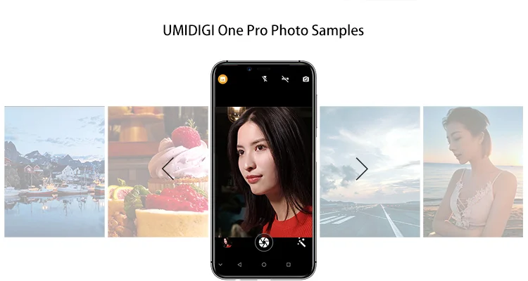 UMIDIGI UMI ONE PRO 4GB RAM 64GB ROM Helio P23 MTK6763 2.0GHz Octa Core 5.9 Inch Incell HD+ Full Screen Dual Camera Android 8.1 4G LTE Smartphone