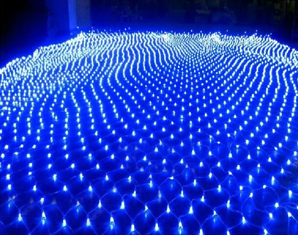 

Net Sring lights 6*4m 750 LED 110V/220V Fairy 38W Twinkle Lamp Garland for Festival Party Holiday Wedding Christmas Decoration