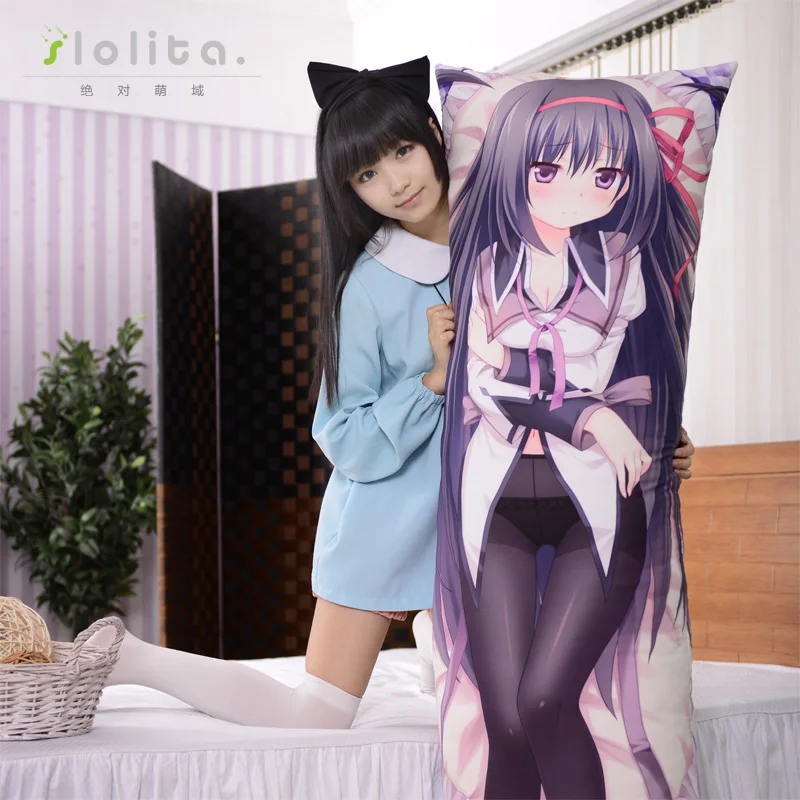 Аниме Puella Magi Madoka Magica Akemi Homura обнимающая Подушка Чехол длинный Otaku взрослая 35*55/160*50