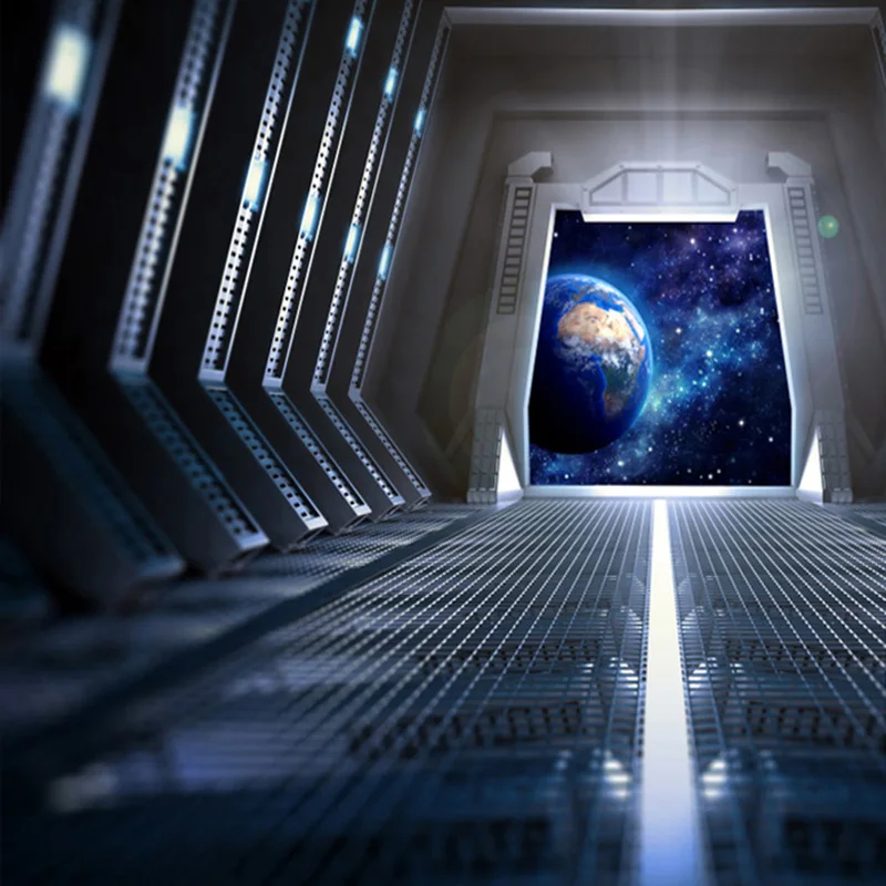 Пользовательские фотообои 3D стерео личность космическая капсула бар KTV ресторан