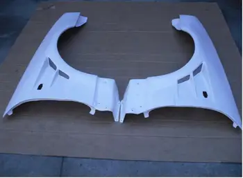 

2pcs 1 pair Vented CF Front Fender Carbon Fiber For Skyline R34 GTR BN-Style Car Parts In Stock