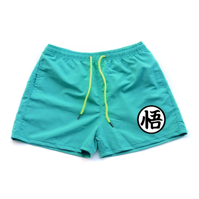 

Dragon Ball Shorts Goku Men Japanese Anime Cartoon Casual Shorts Funny Shorts Wukong Clothing 2018 Fashion men's beach pants