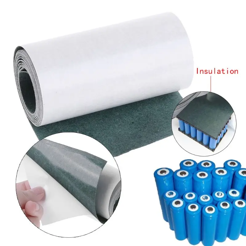 

18650 Battery Insulation Gasket Barley Paper Battery Pack Cell Insulating Glue Patch Positive Electrode Insulated Pad