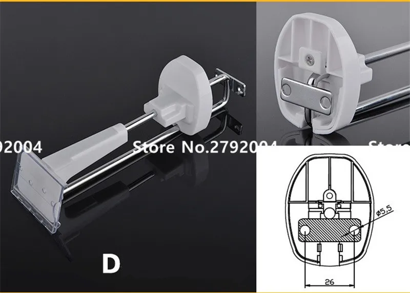 Ganchos de Aço Ganchos de Exibição de Linha Gancho para Supermercado Loja de Suspensão Pegboard Preto Milímetros Dupla 50 Pcs 150 18 Segurança e Proteção