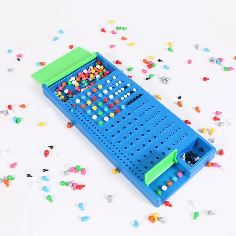 Мини настольный Боулинг игра игрушечный комплект Крытый родитель-ребенок Интерактивная настольная игра Боулинг для развития умственной деятельности игрушка - Color: Blue