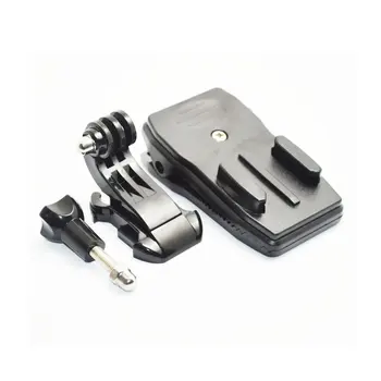 

Just Now 360 Rotation Clip Mount With J Hook Buckle Mount for GoPro Hero 6/5/4/3 for SJCAM For Yi Action Camera Accessories