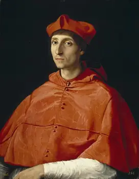 

wholesale painting # TOP art -Raphael - The Cardinal, Ca. 1510 replica oil painting on canvas --free shipping cost --30 inch