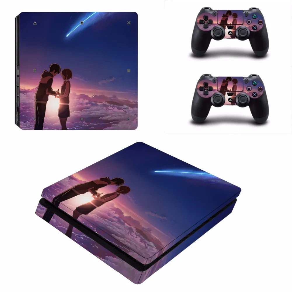 FNAF Animatronics Novelty Cartoon PS4 Slim Whole Body Vinyl Decal Anime  Gaming Skin for Playstation 4 System Console and Controllers : Buy Online  at Best Price in KSA - Souq is now