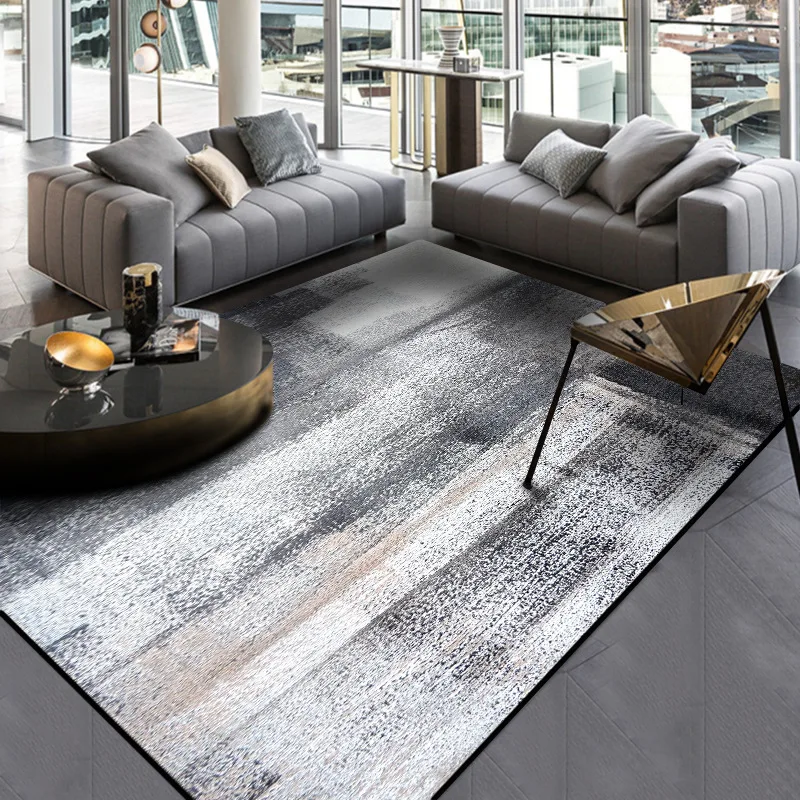 Simplicity Modern Area Rugs And Carpets For Home Living Room Ink Black Grey Full Of Bedroom Bedside Kitchen Mat Carpet Aliexpress Simplicity Modern Area Rugs And Carpets