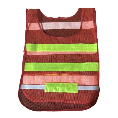 Red style 1 Новинка, хит, унисекс, L, XL, XXL, светоотражающий жилет, рабочая одежда, обеспечивает высокую видимость, день, ночь, бег Предупреждение, Детский защитный жилет - Цвет: Red style 1