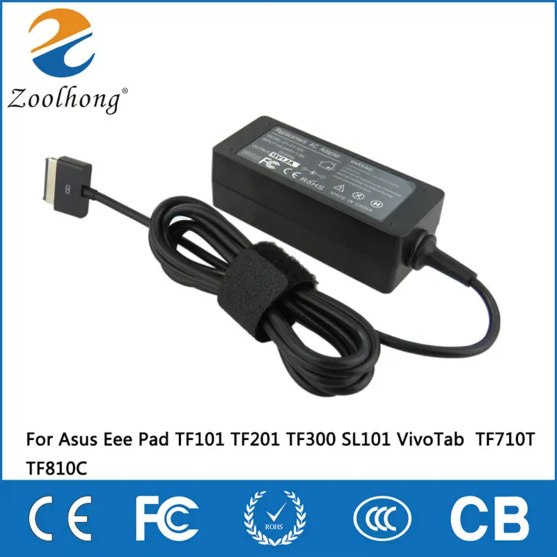 15V 1.2A 18W laptop AC power adapter charger for Asus Eee Pad TF101 TF201 TF300 SL101charger