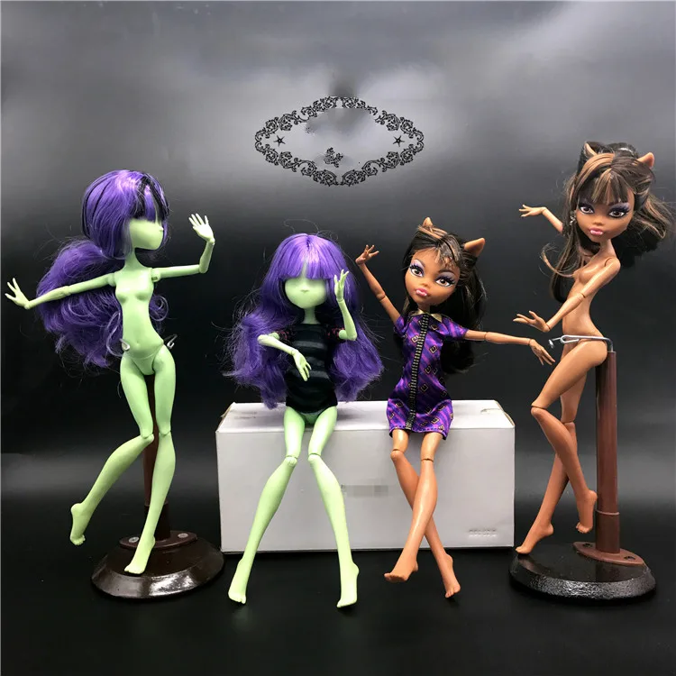 Оригинальный костюм 12 joint specter Wolf monster doll модель игрушки дети девочки игра дом