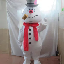 Hot sale new the snowman mascot costume adult frosty the snowman costume