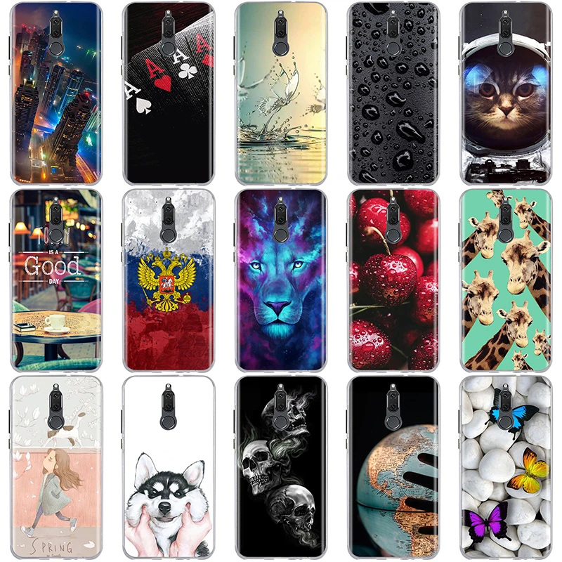 لهواوي زميله 10 لايت حالة سيليكون لينة غطاء ل هواوي honor 9i حالات غطاء لطيف كوكه Fundas لهواوي نوفا 2i جراب هاتف