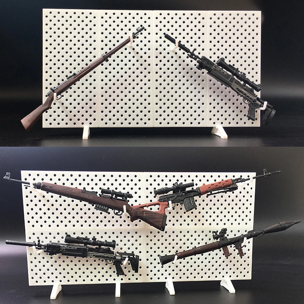 Для 1:6 1/6 масштабная модульная демонстрационная подставка для оружия набор