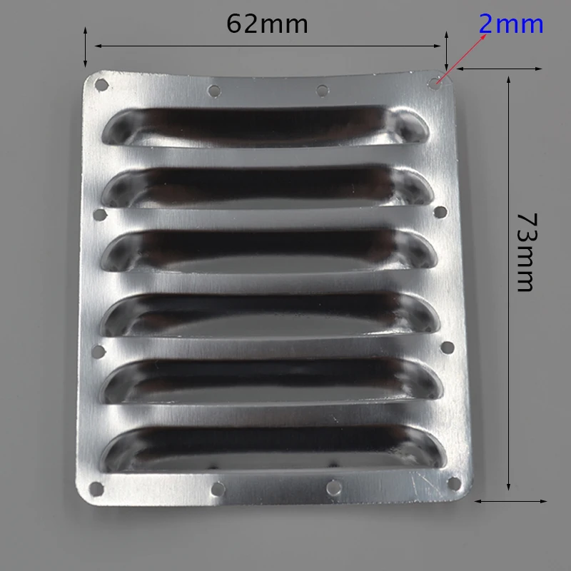 Metal Cooling fin vents--3