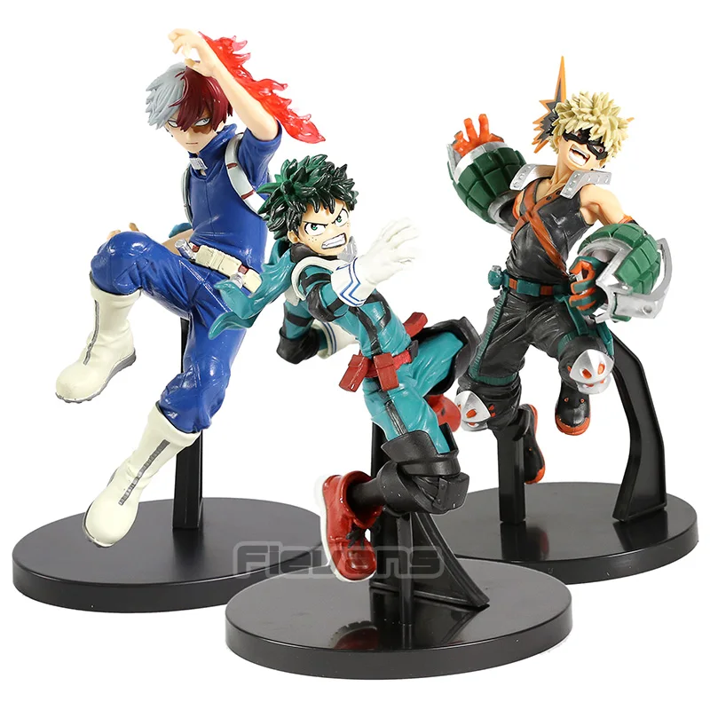 

My Hero Academia Midoriya Bakugou Todoroki The Amazing Heroes PVC Figure Collectible Model Toy