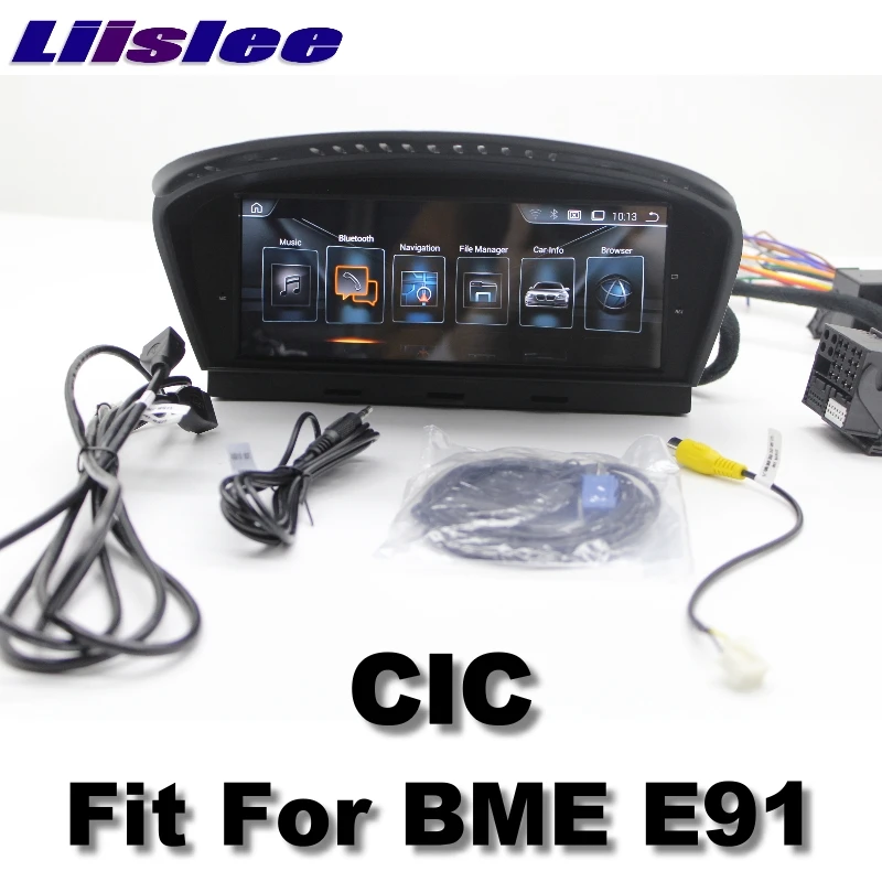 Cheap LiisLee Car Multimedia GPS Audio Hi-Fi Radio Stereo For BMW 3 Series E91 M3 2009~2013 Original CIC Style Navigation NAVI 8