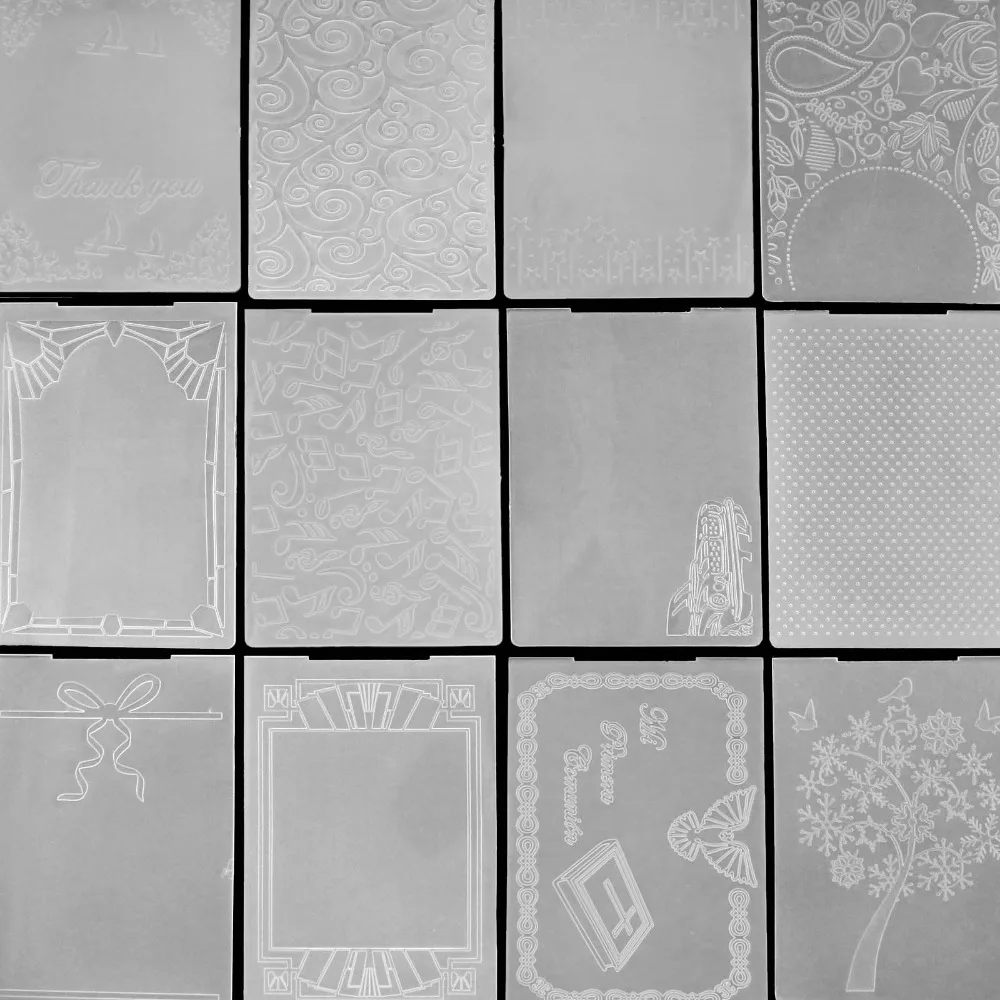 Различные Скрапбукинг круговой дизайн DIY бумажные Вырубные штампы Скрапбукинг пластиковая папка для тиснения