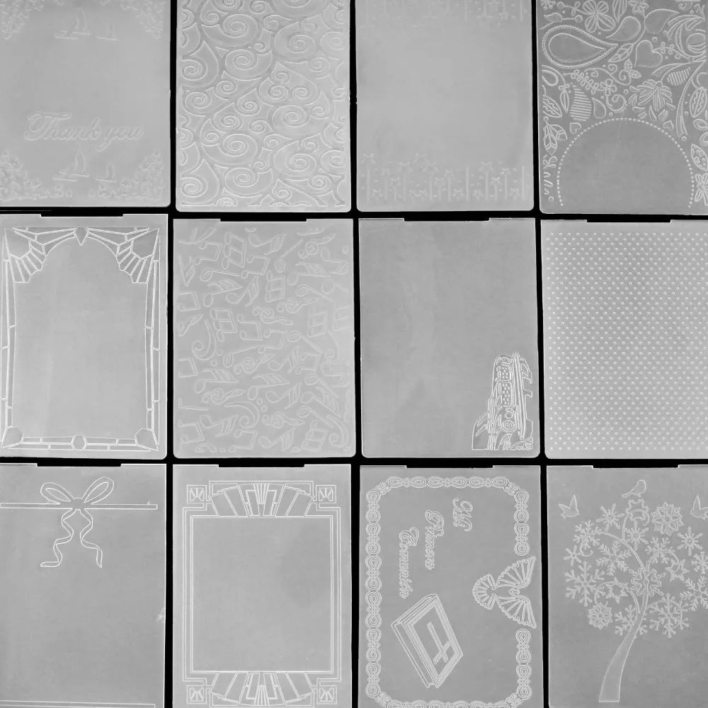 

diverse Scrapbook Circular Design DIY Paper Cutting Dies Scrapbooking Plastic Embossing Folder