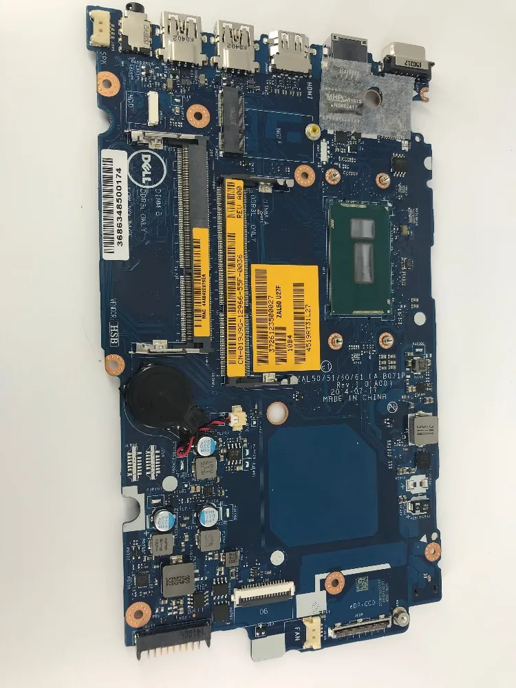

ZAL50/51/60/61 LA-B071P Laptop motherboard for DELL Latitude 3450 Test original mainboard I5-5200U