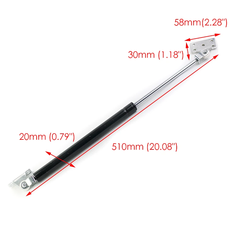 

best 350N/35kg Force Door Lift Support Furniture Gas Spring Lift Cabinet Door Kitchen Cupboard Hinges Lid Stays Soft open