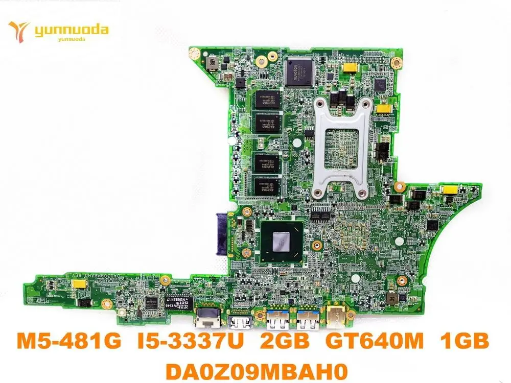 الأصلي لشركة أيسر M5-481G اللوحة المحمول M5-481G I5-3337U 2 GB GT640M 1 GB DA0Z09MBAH0 اختبار جيد شحن مجاني