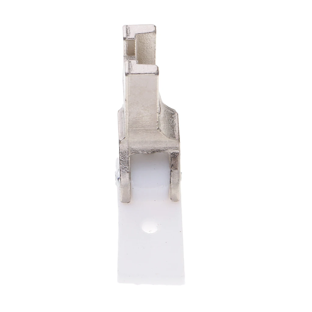 fityle Bottom Right Side Piping Welting Foot For Industrial Sewing Machine Steel T69R DIY Apparel Sewing Tool