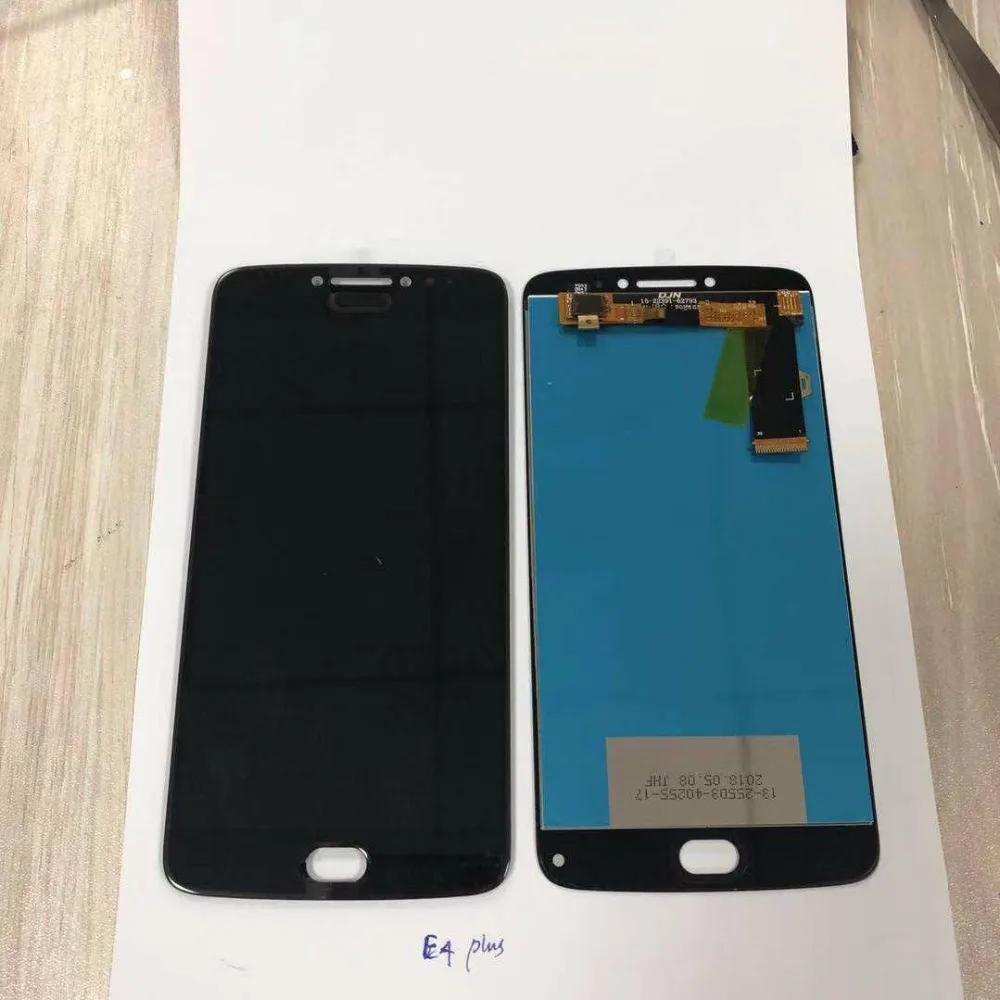 100% протестированный ЖК дисплей для Motorola Moto E4 Plus сенсорный экран дигитайзер