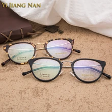 Высокое качество Ацетатный Материал Женские оправа для очков в стиле кошачьи глаза модные трендовые оптические очки для женщин