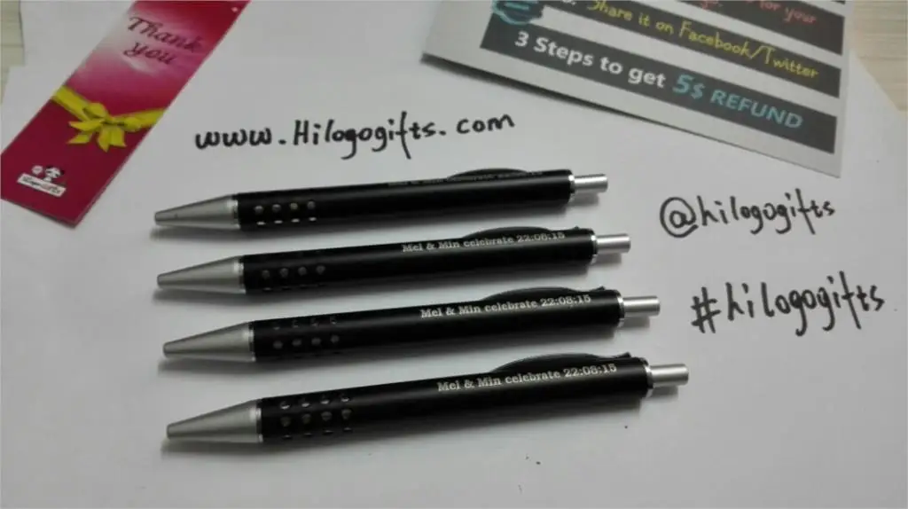 Best ballpoint pen Metal design you can customize your logo and text on the pen body 1000pcs a lot 6