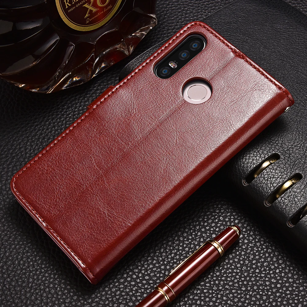 TOMKAS Flip Leather Case for Huawei P30 Pro P30 Lite Luxury Business Vintage Wallet Case for Huawei P30 Pro Silicone Back Cover