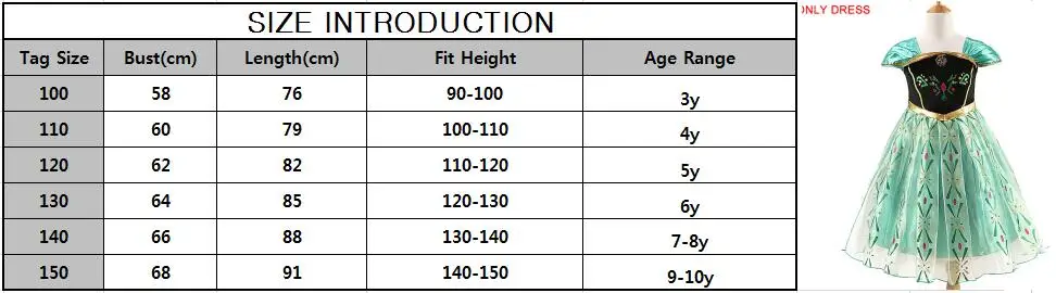 Платья для девочек; платье принцессы Эльзы и Анны; маскарадные костюмы Эльзы; платье для дня рождения; одежда принцессы Софии; Vestidos