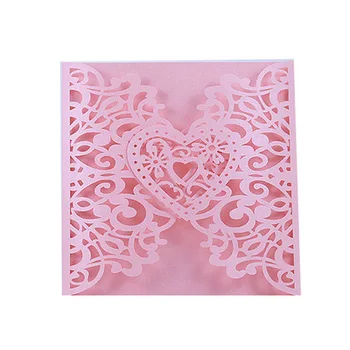 

Sweet made wedding invitations creative hollow wedding invitations European invitations wedding invitations greeting cards