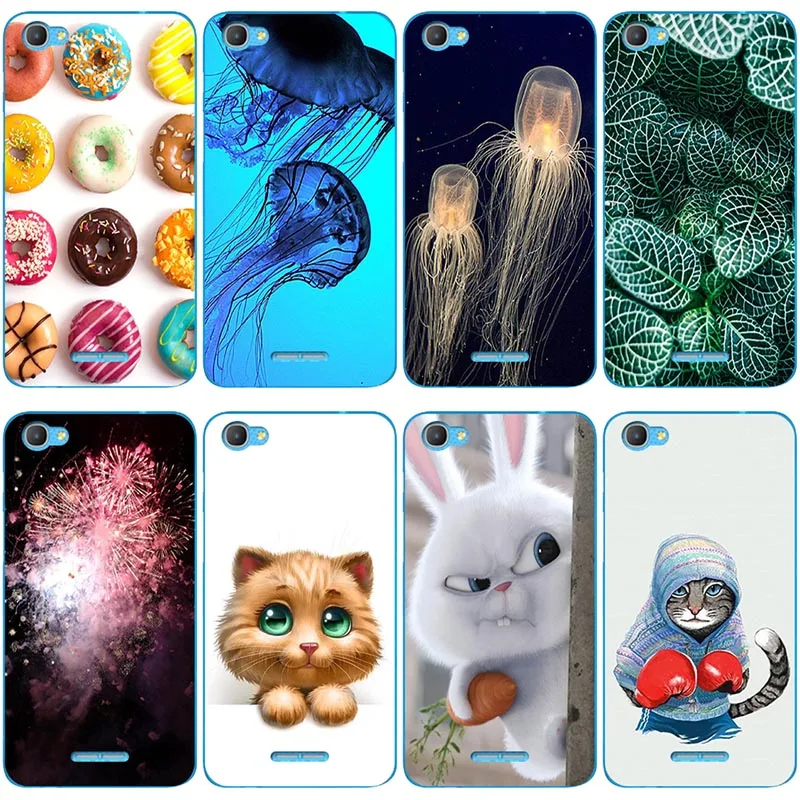 

Silicon case For Alcatel Pixi 4 Plus Power 5023E 5023F High Quality Colored Drawing TPU Painted Case for alcatel pixi4 plus Capa