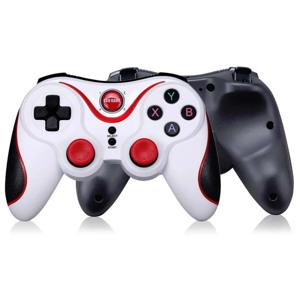 Bluetooth Wireless Game Controller Handle Gamepad, Remote Joystick For PS4, Android, Tablet Came Black