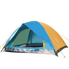 1-2 человека двухслойная наружная кемпинговая палатка с одной спальней Водонепроницаемая походная туристическая походная альпинистская четырехсезонная палатка